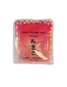 Przejdź do produktu MISAKO Imbir marynowany różowy do sushi 90g