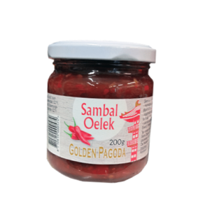 Przejdź do produktu Golden Pagoda Sambal Oelek 200g ostry sos shu pikantny