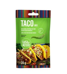 Przejdź do produktu Taco przyprawa Casa de Mexico 20g