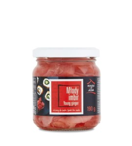 Przejdź do produktu House Of Asia Młody imbir różowy do sushi 190 g
