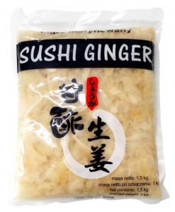 Przejdź do produktu Imbir Biały do sushi 1,5 kg
