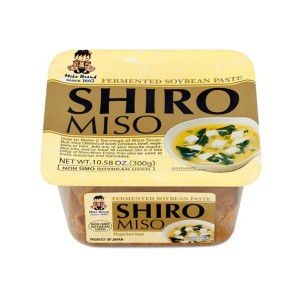Przejdź do produktu Miyasaka Pasta Miso Shiro 300g bulion japońśki japońska przyprawa azjatycka