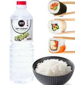 Przejdź do produktu Ocet ryżowy 1L Asia kitchen do sushi japoński biały 1 l