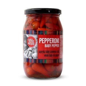 Przejdź do produktu Papryka pepperoni czerwona 325g CasaDeMexico