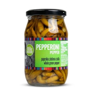 Przejdź do produktu Papryka pepperoni zielona 325 g Casa De Mexico