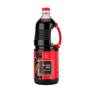Przejdź do produktu Sos sojowy ciemny gęsty 1800 ml do sushi azjatycki azjatyckie japoński 1,8l
