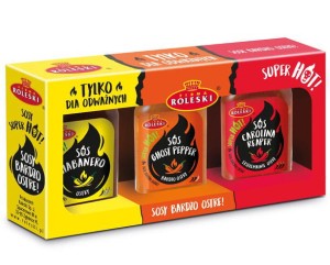 Przejdź do produktu Zestaw Sosów Carolina Reaper Habanero Ghost Pepper