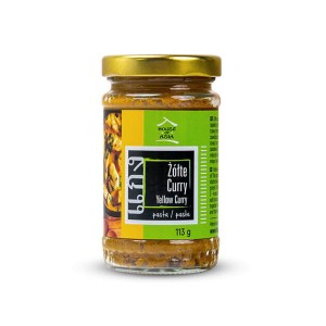 Przejdź do produktu House of Asia pasta curry przyprawa sos tajska indyjska żółta 113g ostra