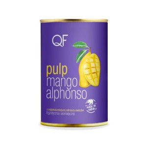 Przejdź do produktu QF Pulpa z mango bez dodatku cukru 450 g