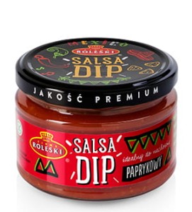 Przejdź do produktu Salsa Dip paprykowy Roleski 240g