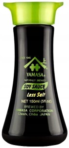 Przejdź do produktu Yamasa Sos sojowy light do sushi 150 ml o obniżonej mniej soli japoński