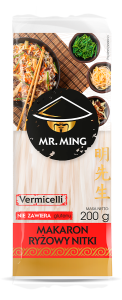 Przejdź do produktu Mr.Ming Makaron Ryżowy Nitka 200 g