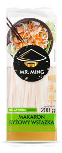 Przejdź do produktu Mr.ming Makaron Ryżowy Wstążka 200 g