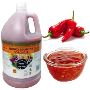Przejdź do produktu Mr.Ming Sos Słodko-Pikantny Chilli 24% 3,78l