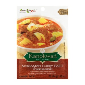 Przejdź do produktu Pasta Massaman curry 50g Kanokwan