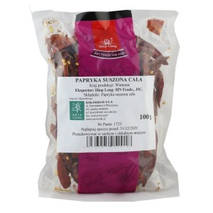 Przejdź do produktu Pikantna suszona papryka, 100g
