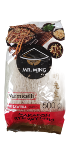 Przejdź do produktu Mr. Ming Makaron ryżowy nitki 500g