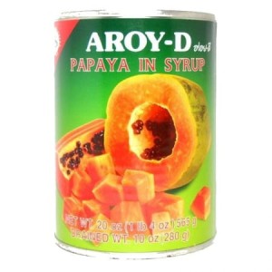 Przejdź do produktu Papaja w syropie 565g Aroy-D