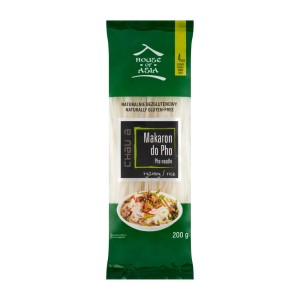 Przejdź do produktu Bezglutenowy makaron do zupy Pho 4mm 200g House of Asia