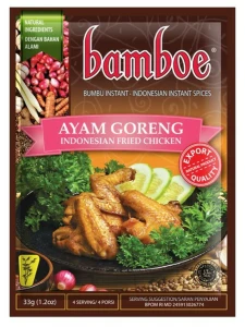 Przejdź do produktu BAMBOE indonezyjski sos Ayam Goreng do smażonego kurczaka 33g