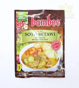 Przejdź do produktu BAMBOE sos Soto Betawi Jakarta indonezyjska zupa wołowa 58g
