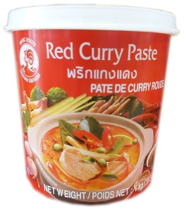 Przejdź do produktu COCK czerwona pasta curry przyprawa sos tajska indyjska 1kg ostra ostre