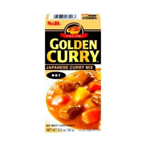 Przejdź do produktu S&B Golden Curry HOT 92g przyprawa japońska bulion azjatycka sos