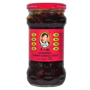 Przejdź do produktu Lao Gan Ma Sfermentowane nasiona soii w oleju Chilli 280g