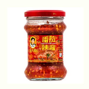 Przejdź do produktu Lao Gan Ma Sos pomidorowy z chilli 210g