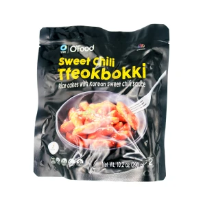 Przejdź do produktu O'food Tteokbokki - kluski ryżowe z słodkim sosem chilli 290g