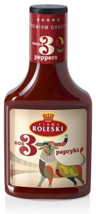 Przejdź do produktu Roleski Sos 3 papryki 360g