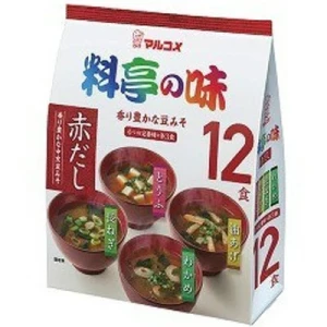 Przejdź do produktu Marukome RYOTEI NO AJI INSTANT AKA-MISO SOUP bulion japońśki japońska