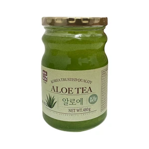 Przejdź do produktu NOKCHAWON koreańska herbata do konfitura konfitury 480g aloes