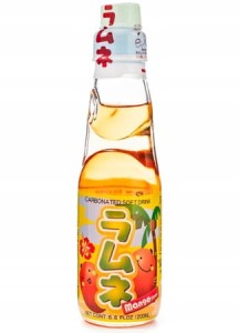 Przejdź do produktu HATA Japońska oranżda lemoniada Ramune mango 200 ml