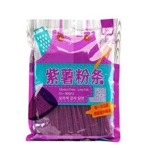 Przejdź do produktu JING YI  GEN makaron z fioletowego słodkiego ziemniaka batata 500g