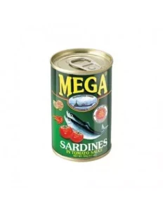 Przejdź do produktu MEGA Sardynki w sosie pomidorowym 155g