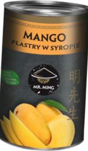 Przejdź do produktu Mr. Ming Mango plastry w syropie 425G do ciast deserów drinków lodów