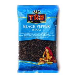 Przejdź do produktu TRS Pieprz czarny ziarnisty 100g Black Pepper Whole przyprawa uniwersalna