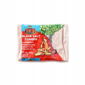 Przejdź do produktu TRS Kala Namak 100g Black Salt Powder czarna sól mielona kuchnia indyjska