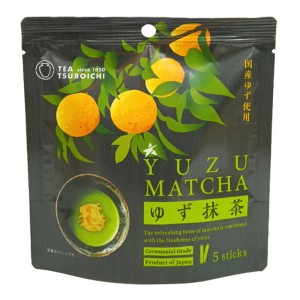 Przejdź do produktu Tsuboichi Yuzu Matcha herbata instant w saszetkach 50g japońska zielona