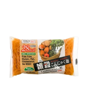 Przejdź do produktu Ishibashiya Konjac marchewkowy makaron shirataki niskokaloryczny z JAPONI!