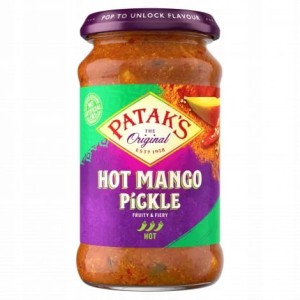 Przejdź do produktu Patak's Pikle z Mango Extra Ostre 283g indyjski dodatek do curry i dhal