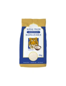 Przejdź do produktu ROYAL TIGER ryż basmati 1kg długoziarnisty curry biryani pilau pilaf