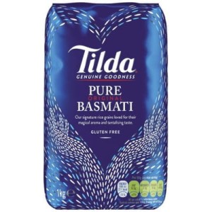 Przejdź do produktu TILDA Ryż Basmati Długoziarnisty 1kg curry Biryani Pilaw