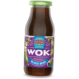 Przejdź do produktu GO-TAN Sos Czarnej Fasoli do Woka 240ml do makaronu kurczaka mięs wołowiny