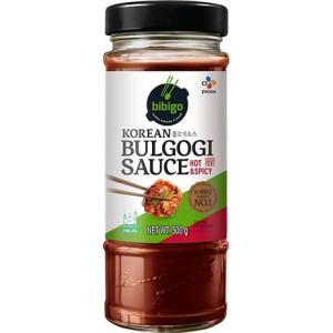 Przejdź do produktu BIBIGO koreański sos Bulgogi Hot & Spicy 500G ostry shu bbq marynata mięsa