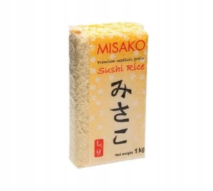 Przejdź do produktu MISAKO Ryż do sushi 1kg krótkoziarnisty maki nigiri hosmaki premium poke