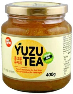 Przejdź do produktu AllGroo Koreańska herbata YUZU - konfitura 400g
