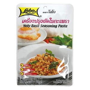 Przejdź do produktu LOBO Thai Basil Pasta do Kurczaka Wołowiny Stir Fry 50G Pad Kra Pao