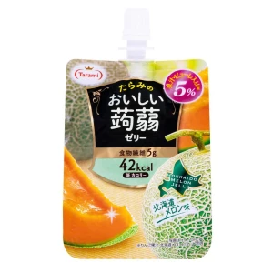 Przejdź do produktu Tarami Oishii Konjac Jelly Melon Galaretka Konjac Smak Melona Japonia 150g